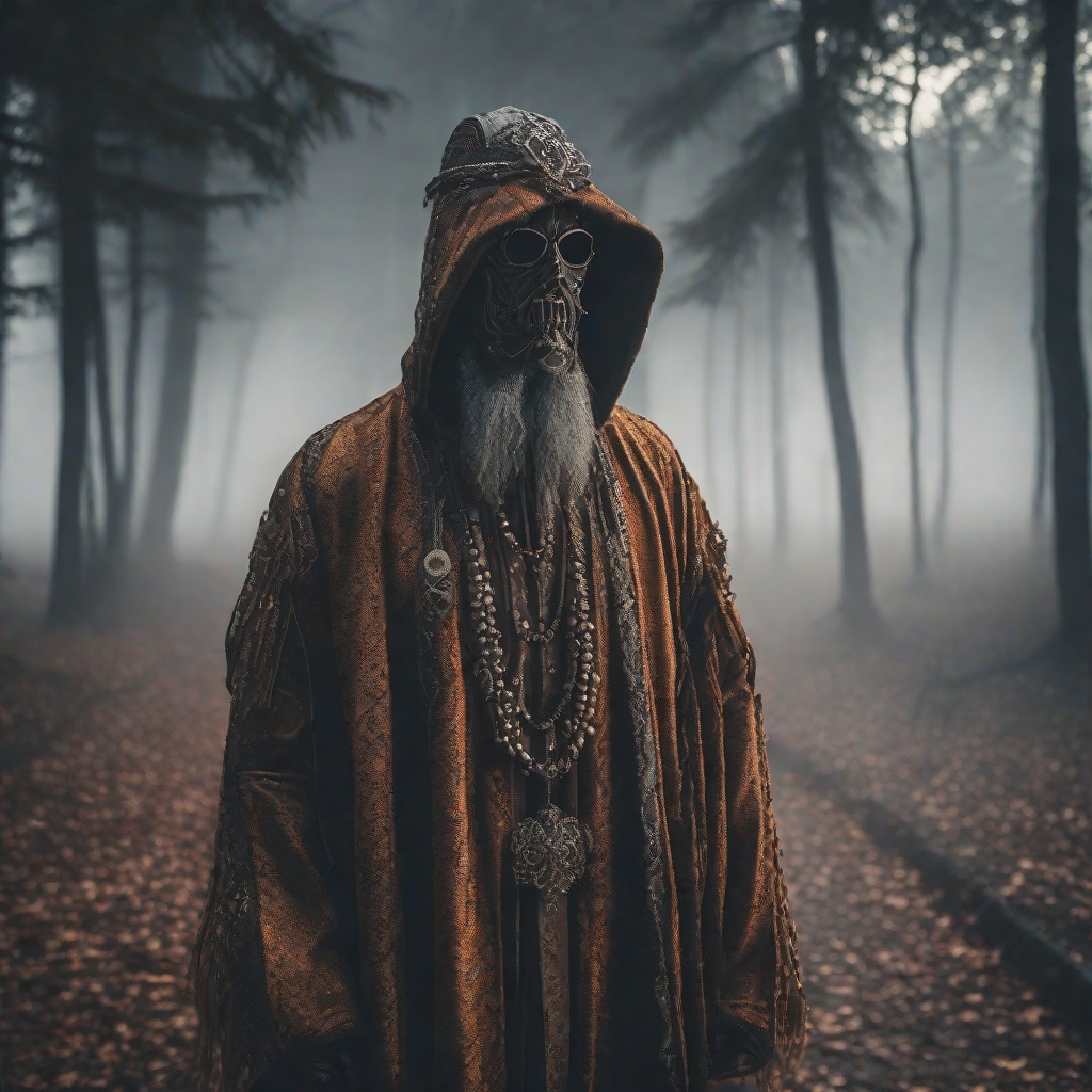  a creepy photo hyperrealistic, full body, detailed clothing, highly detailed, cinematic lighting, stunningly beautiful, intricate, sharp focus, f/1. 8, 85mm, (centered image composition), (professionally color graded), ((bright soft diffused light)), volumetric fog, trending on instagram, trending on tumblr, HDR 4K, 8K