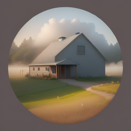  <lora:icon01_:0.6> farm house, cartoon, illustration hyperrealistic, full body, detailed clothing, highly detailed, cinematic lighting, stunningly beautiful, intricate, sharp focus, f/1. 8, 85mm, (centered image composition), (professionally color graded), ((bright soft diffused light)), volumetric fog, trending on instagram, trending on tumblr, HDR 4K, 8K