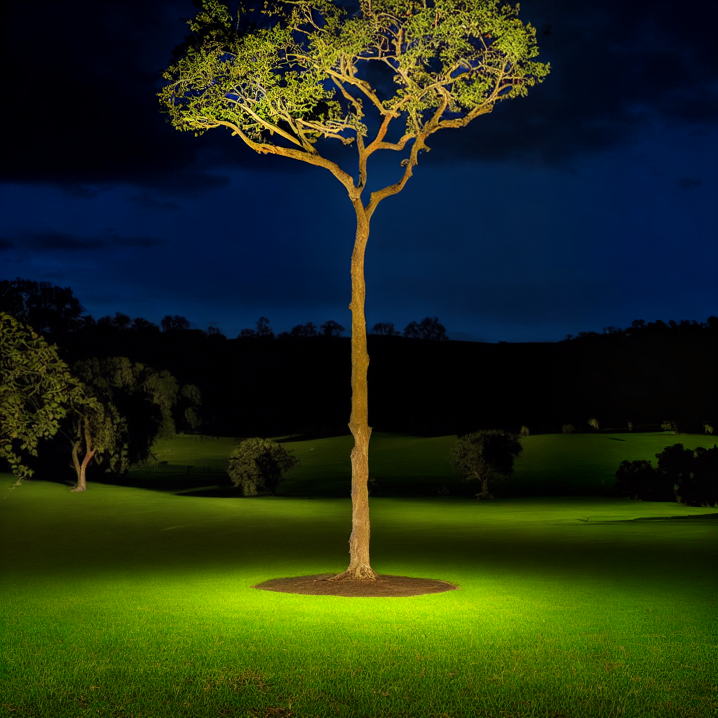  black tree of life at night in shadowed feild hyperrealistic, full body, detailed clothing, highly detailed, cinematic lighting, stunningly beautiful, intricate, sharp focus, f/1. 8, 85mm, (centered image composition), (professionally color graded), ((bright soft diffused light)), volumetric fog, trending on instagram, trending on tumblr, HDR 4K, 8K