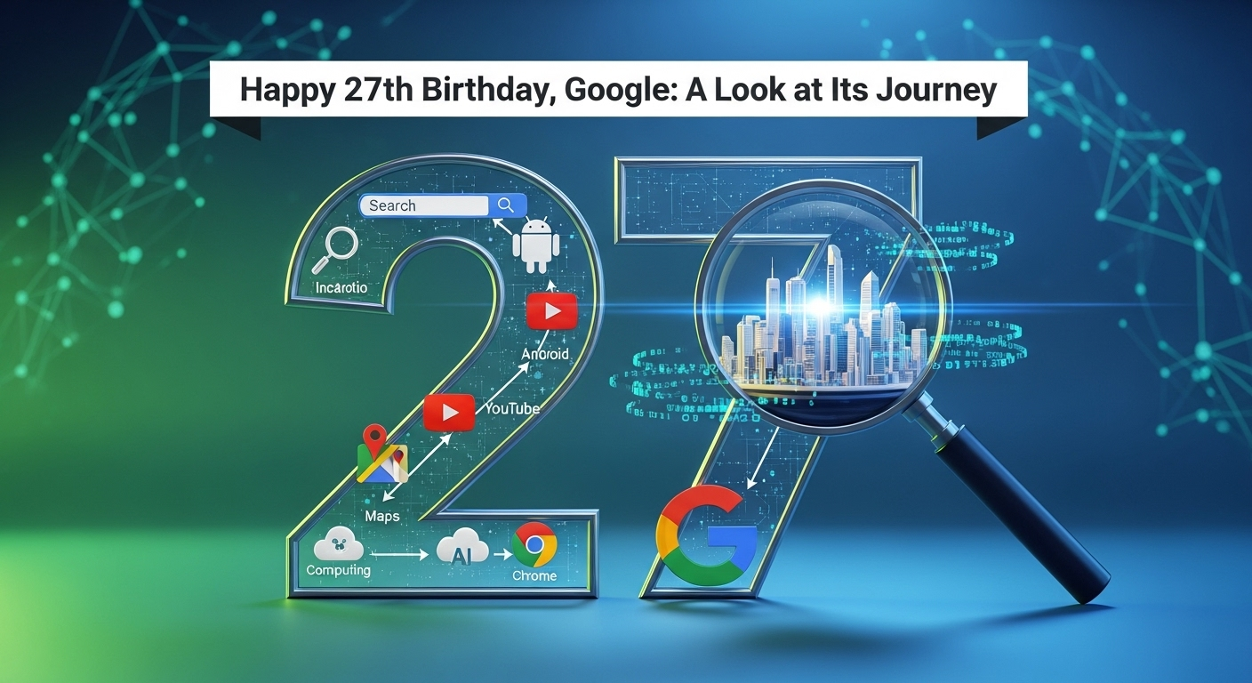 Happy 27th Birthday, Google: A Look at Its Journey
