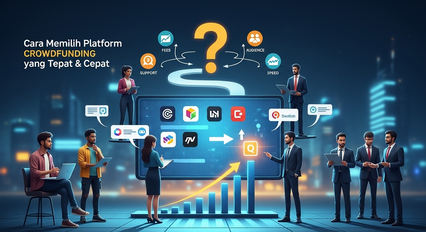 Cara Memilih Platform Crowdfunding yang Tepat & Cepat