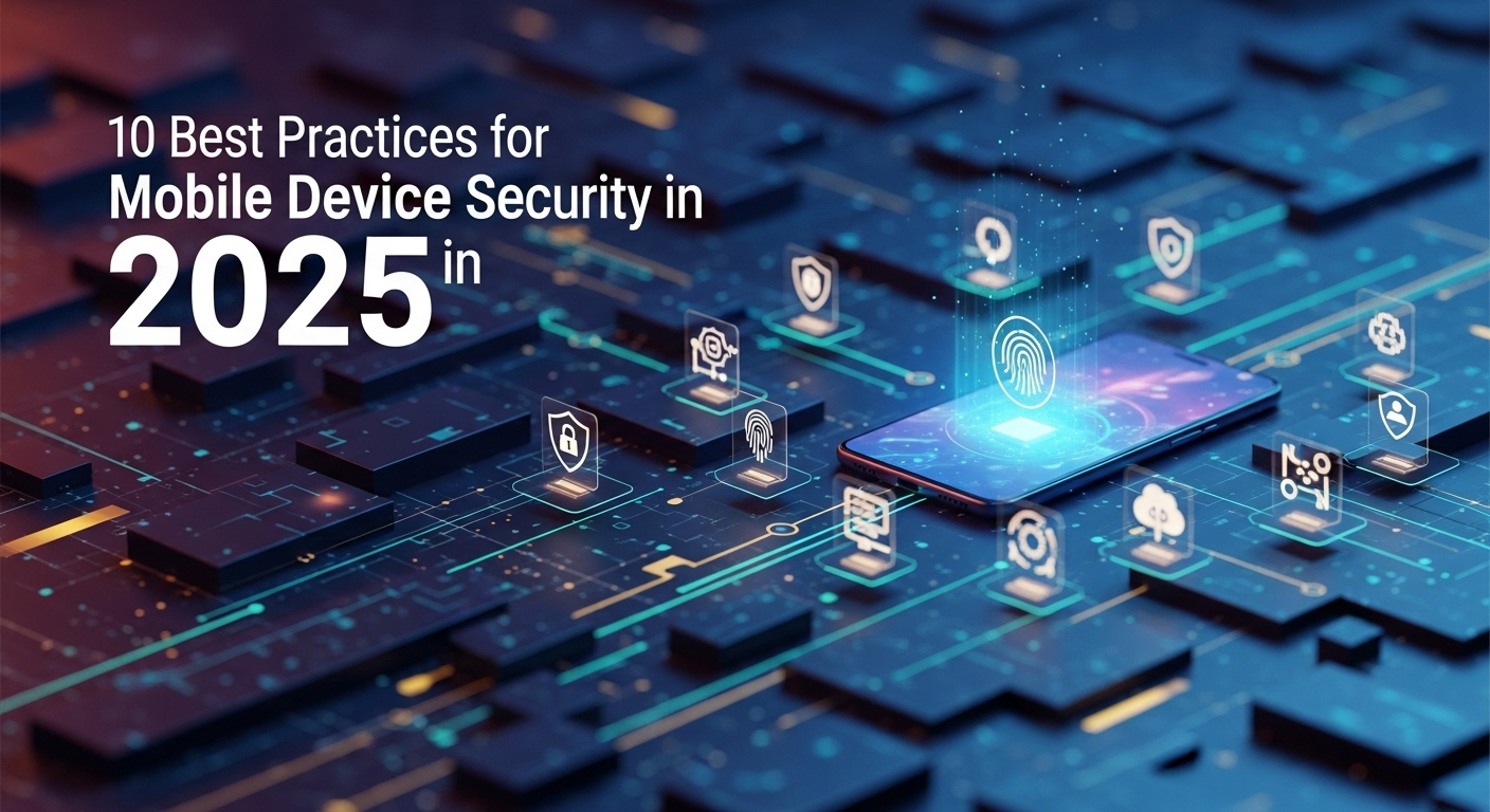 10 Best Practices for Mobile Device Security in 2025