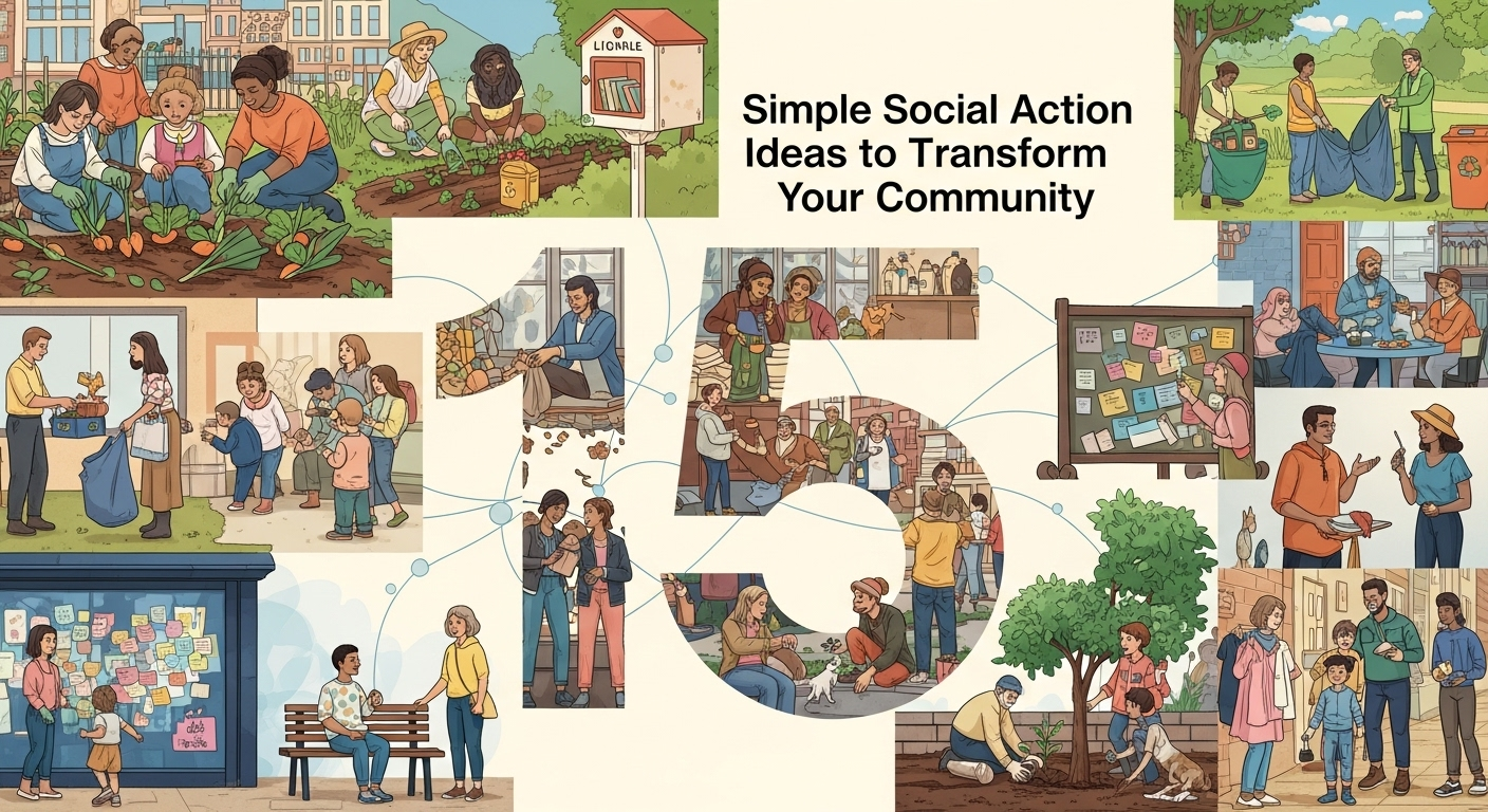 15 Ide Aksi Sosial Sederhana untuk Mengubah Sekitar
