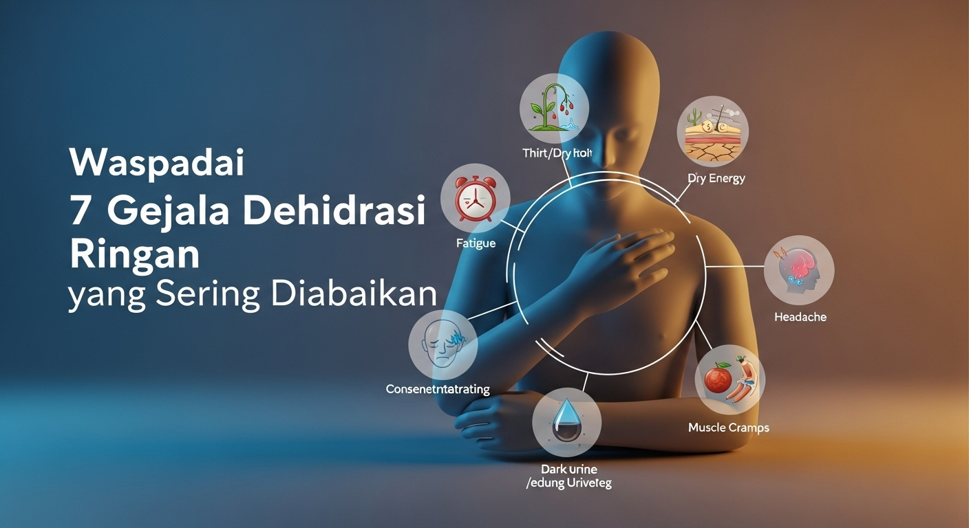 Waspadai 7 Gejala Dehidrasi Ringan yang Sering Diabaikan