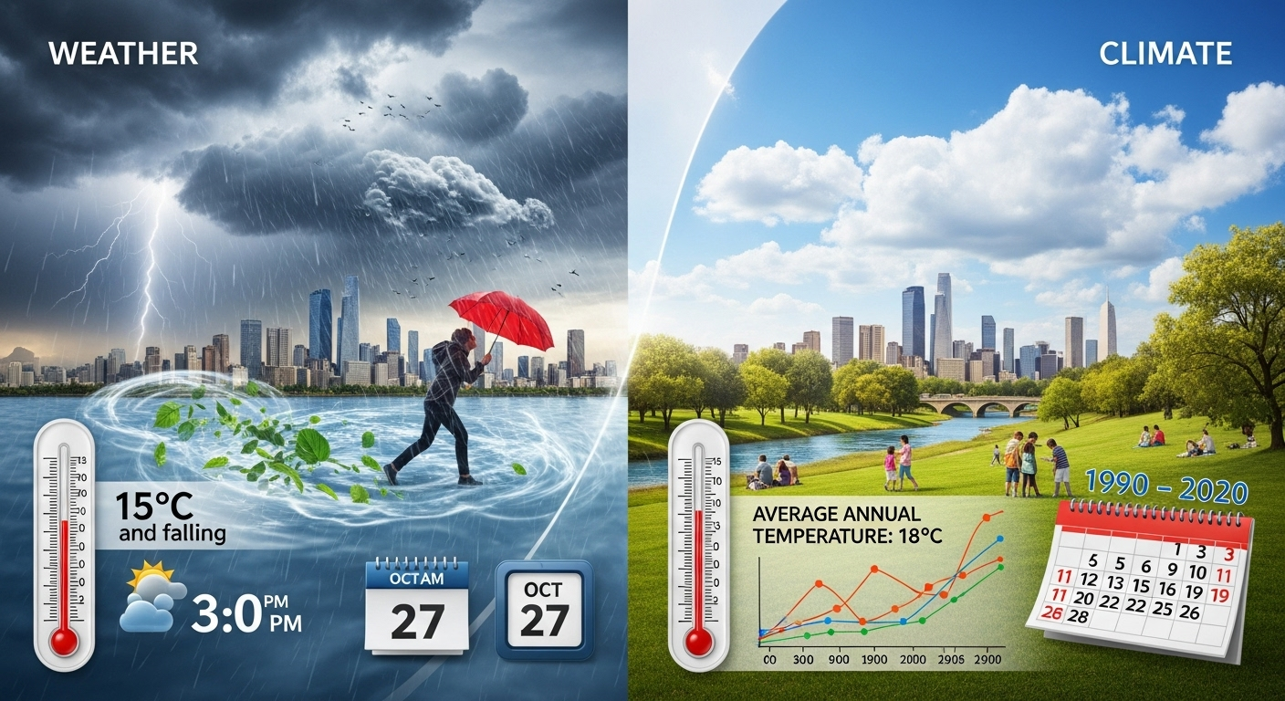 The Difference Between Weather and Climate Explained