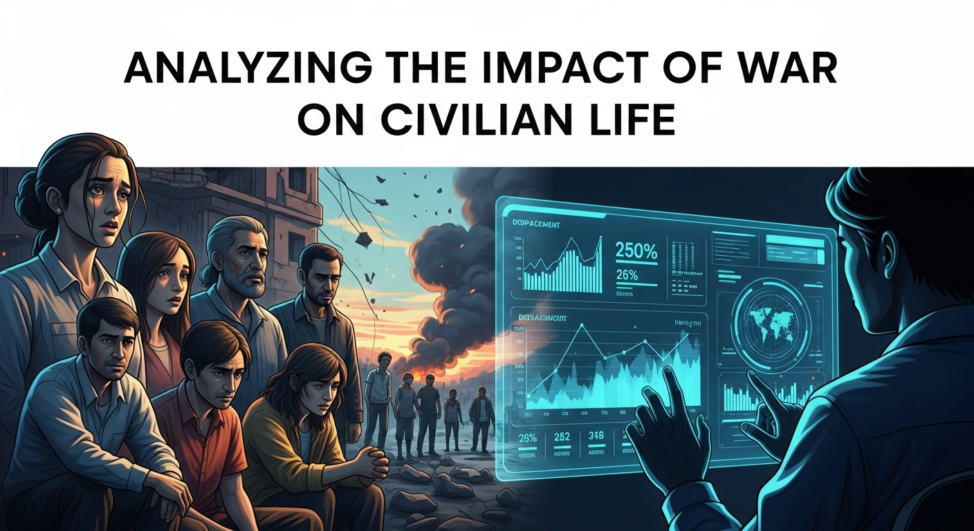 Menganalisis Dampak Perang bagi Kehidupan Warga Sipil