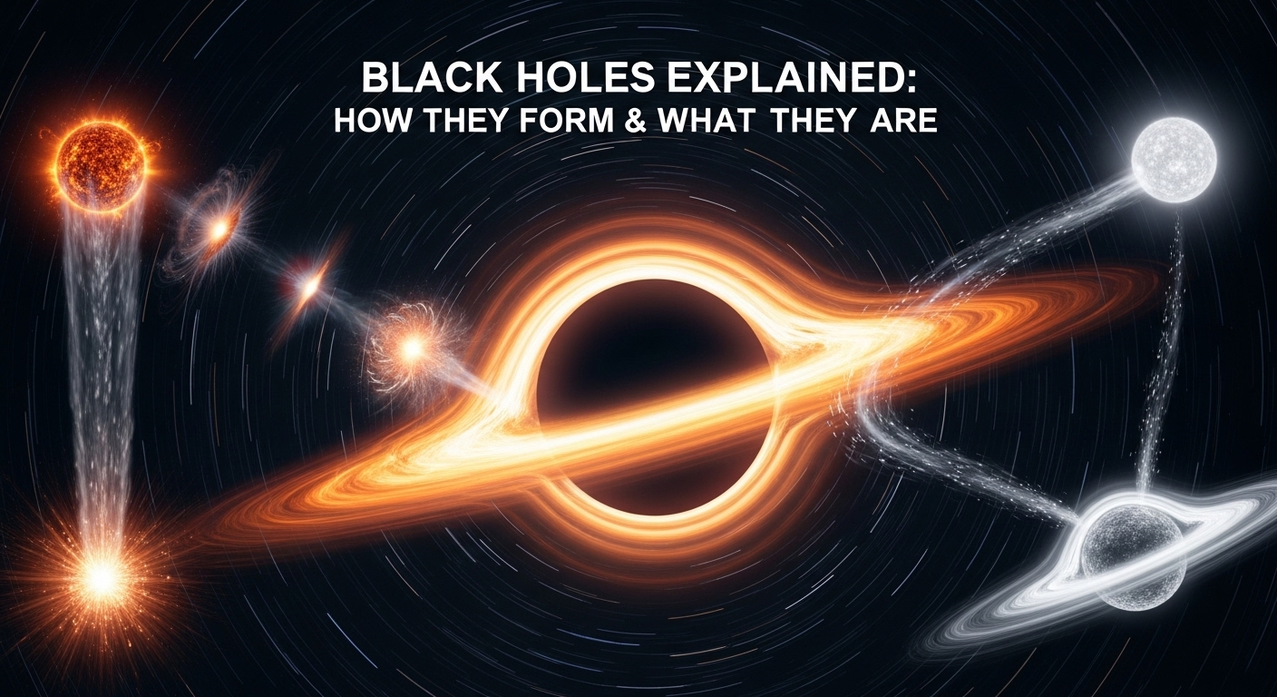 Black Holes Explained: How They Form & What They Are