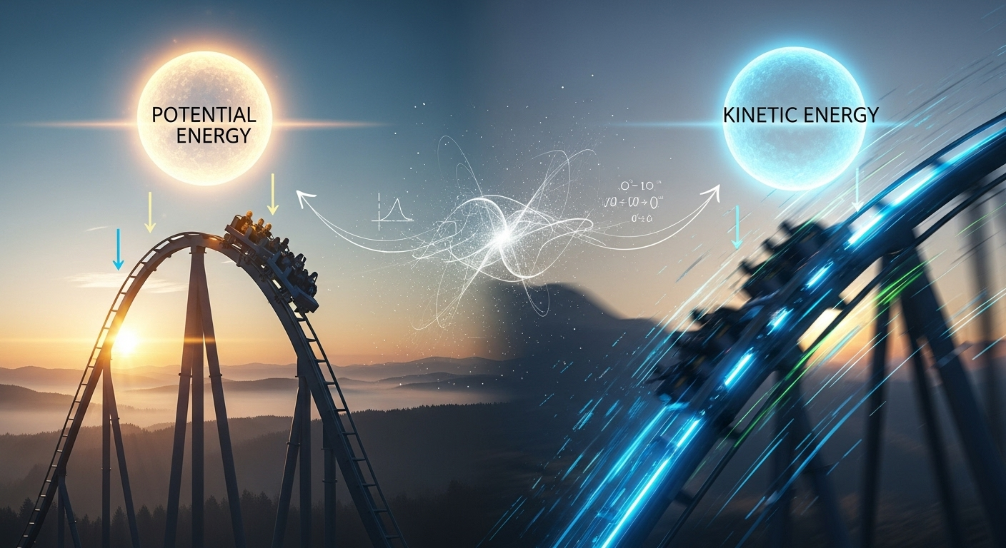 Pahami Perbedaan Energi Potensial dan Energi Kinetik