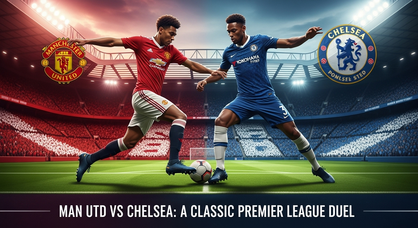 Man Utd vs Chelsea: Duel Klasik Penuh Gengsi di Liga Primer