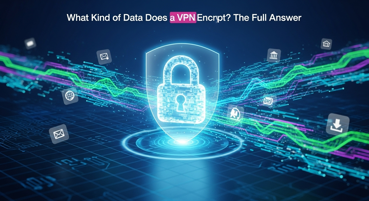 What Kind of Data Does a VPN Encrypt? The Full Answer