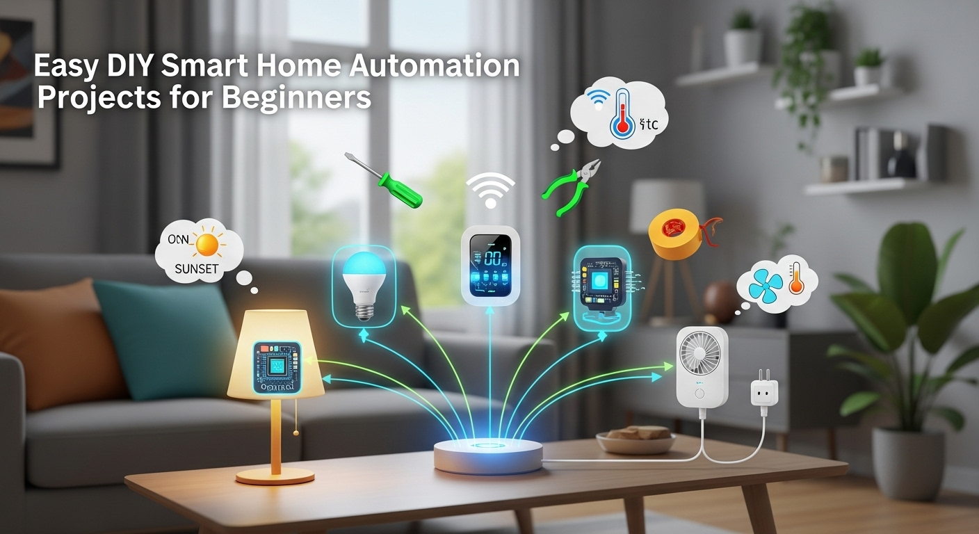 Easy DIY Smart Home Automation Projects for Beginners