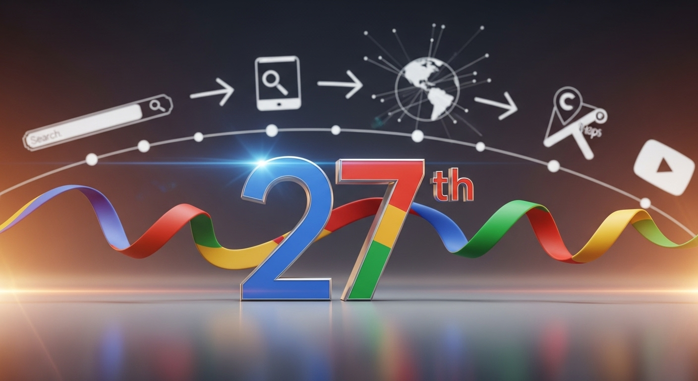 Celebrate Google's 27th Birthday: A Look at Its Journey