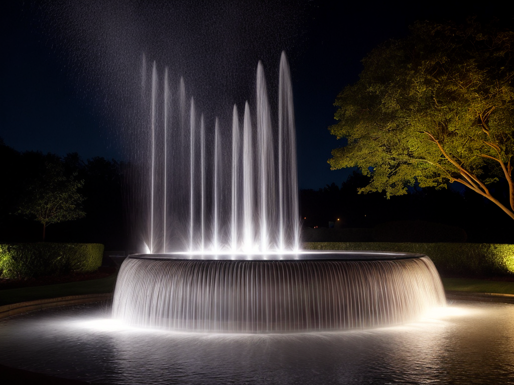 Mastering Water Feature Lighting: Pumps and Nozzles Insights