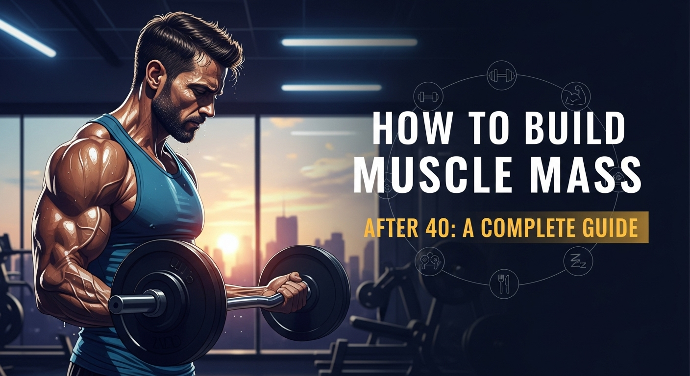 How to Build Muscle Mass After 40: A Complete Guide