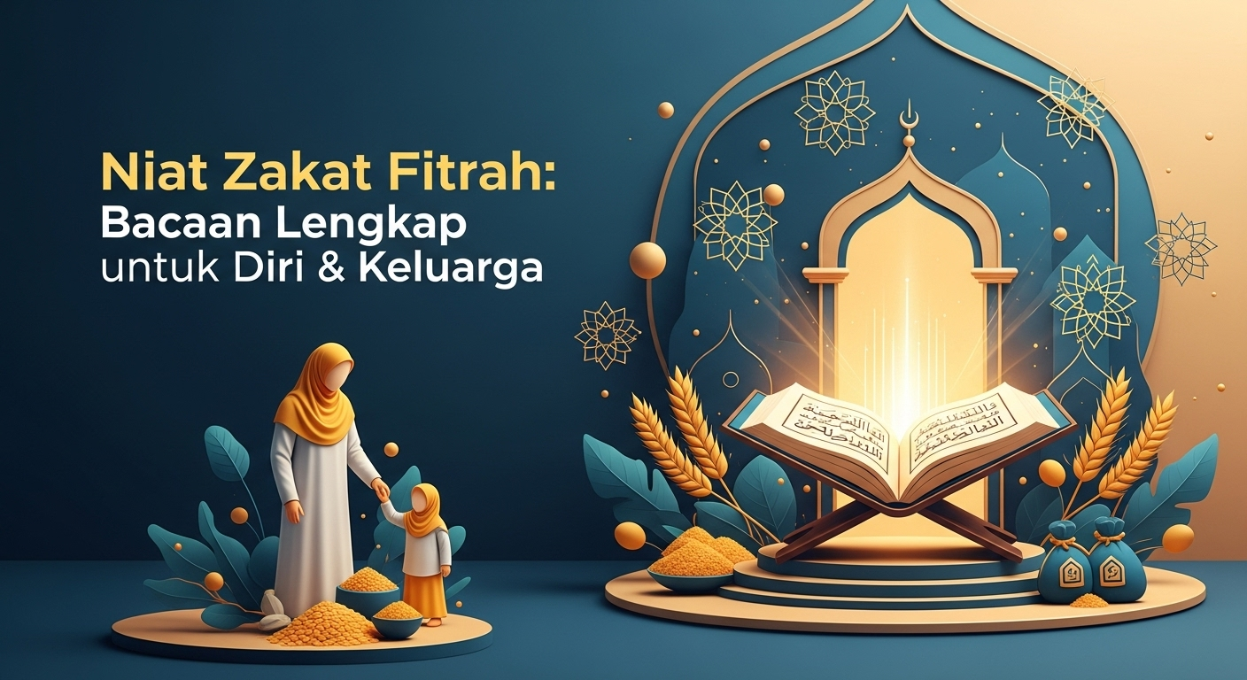 Niat Zakat Fitrah: Bacaan Lengkap untuk Diri & Keluarga