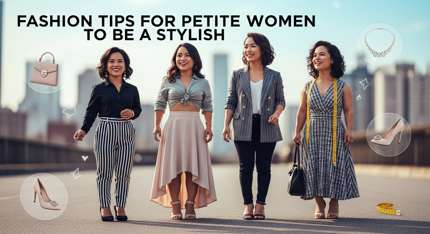 Tips Fashion untuk Wanita Bertubuh Mungil Agar Stylish