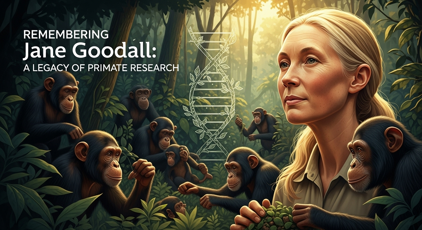 Remembering Jane Goodall: A Legacy of Primate Research