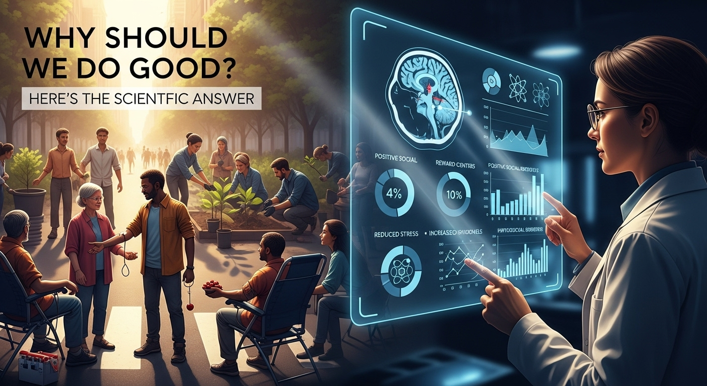 Mengapa Kita Harus Berbuat Baik? Ini Jawaban Ilmiahnya