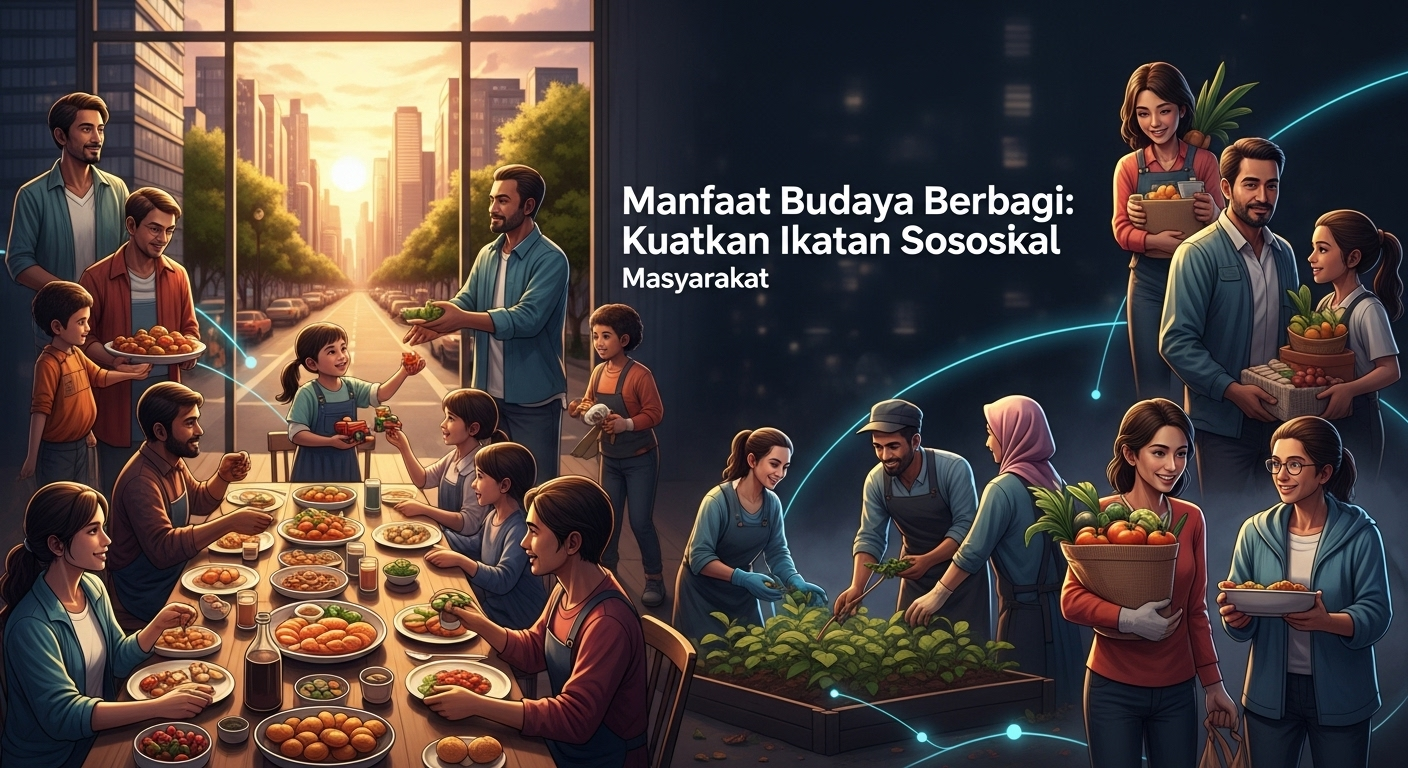 Manfaat Budaya Berbagi: Kuatkan Ikatan Sosial Masyarakat