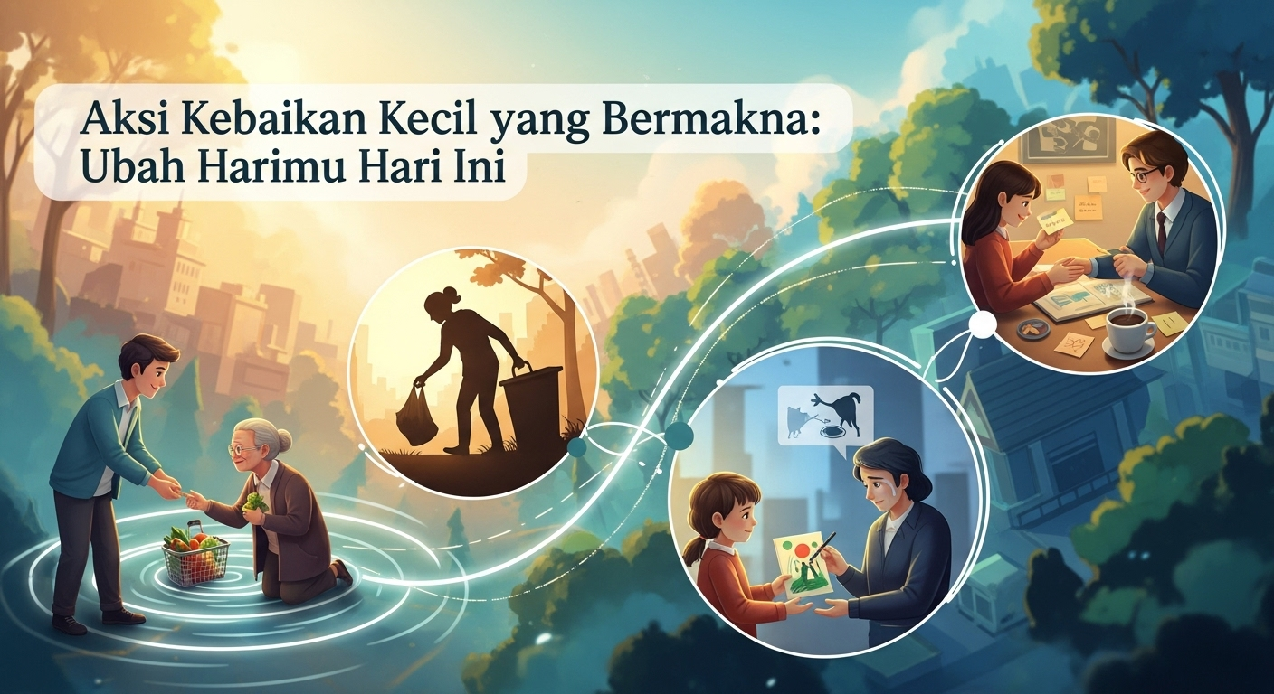 Aksi Kebaikan Kecil yang Bermakna: Ubah Harimu Hari Ini