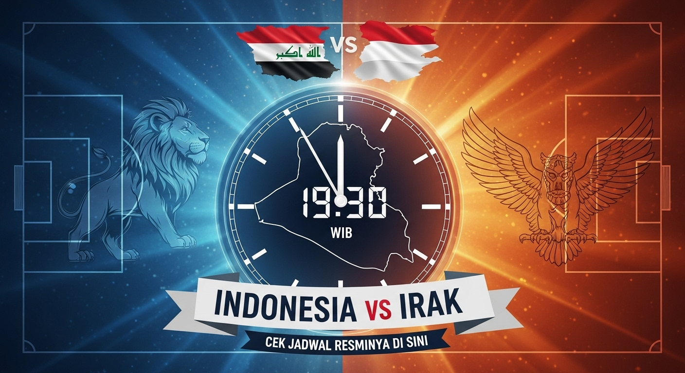 Jam Berapa Indonesia vs Irak? Cek Jadwal Resminya di Sini