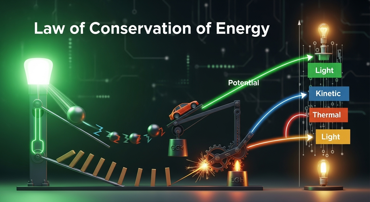 Pengertian Hukum Kekekalan Energi & Contohnya Lengkap