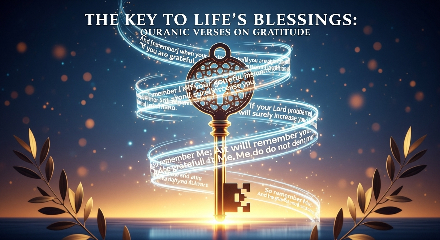Kunci Berkah Hidup: Ayat Al-Qur’an tentang Rasa Syukur
