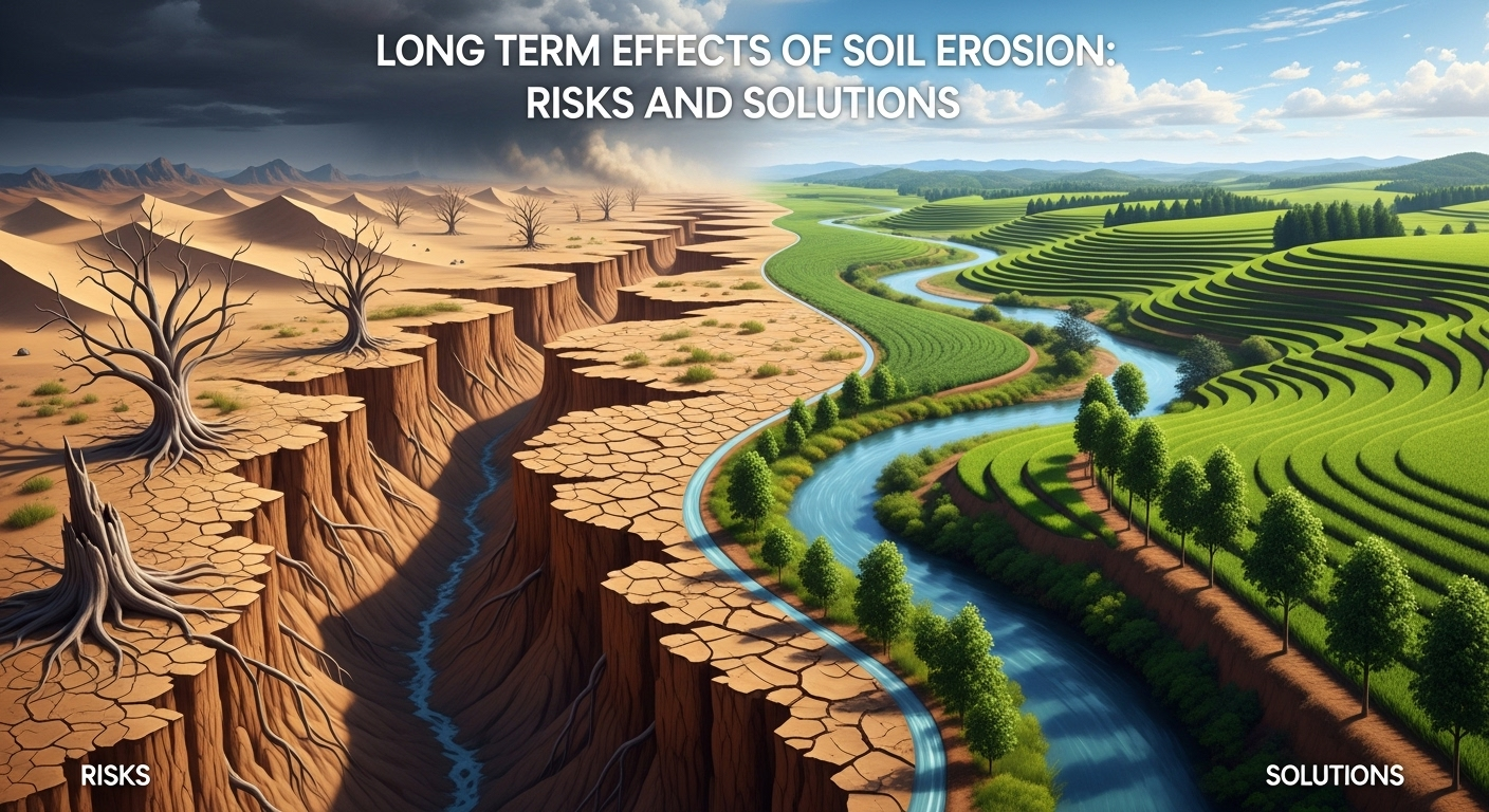 Long Term Effects of Soil Erosion: Risks and Solutions