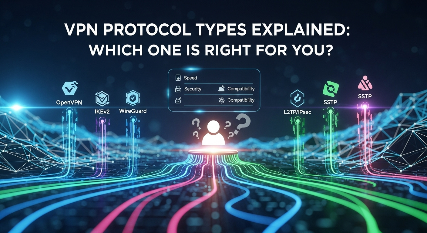 VPN Protocol Types Explained: Which One Is Right for You?