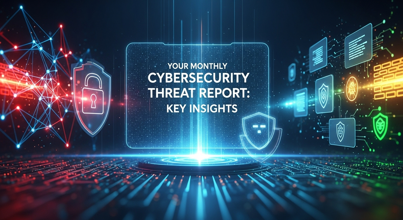 Your Monthly Cybersecurity Threat Report: Key Insights