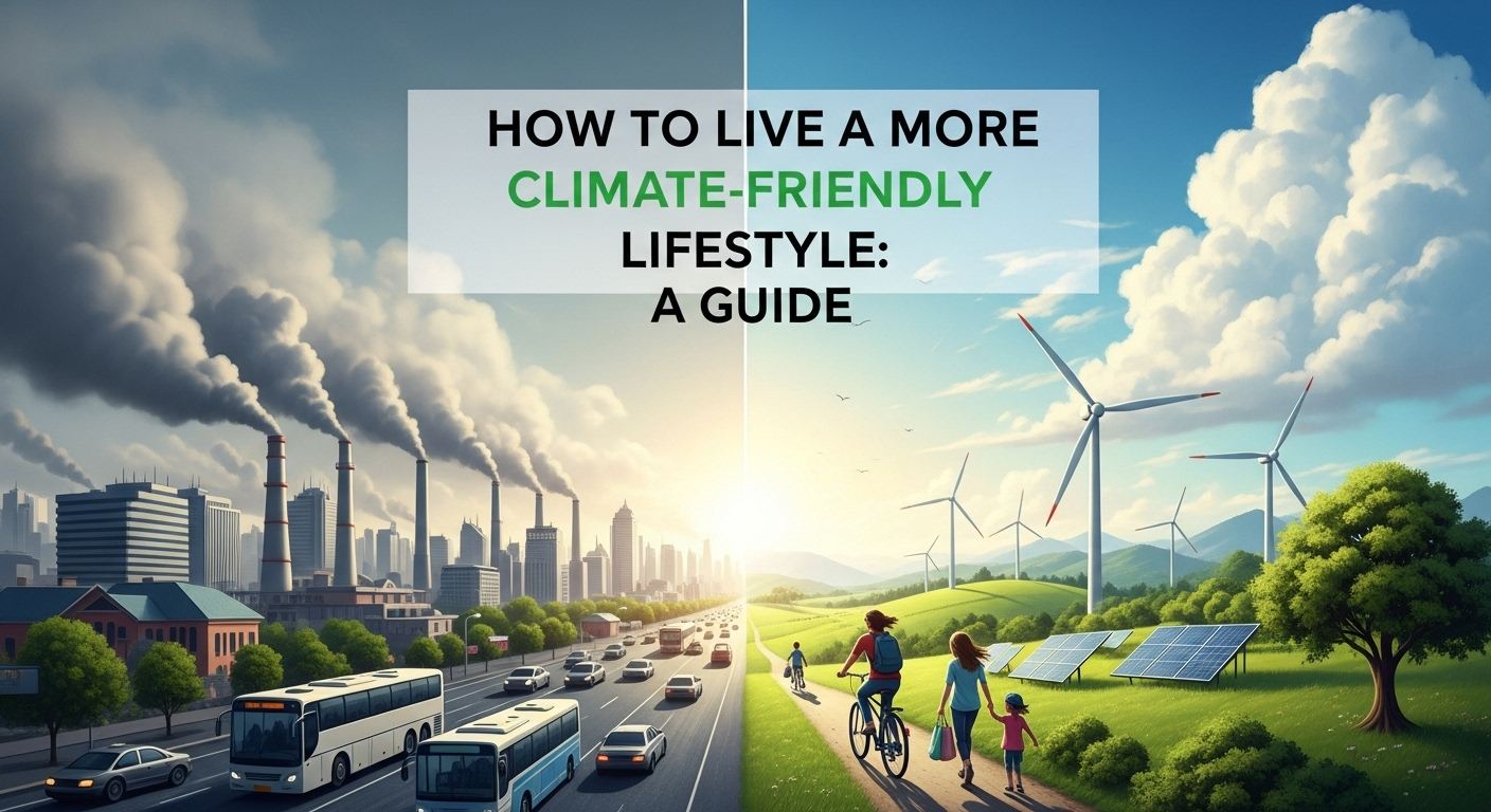 How to Live a More Climate-Friendly Lifestyle: A Guide