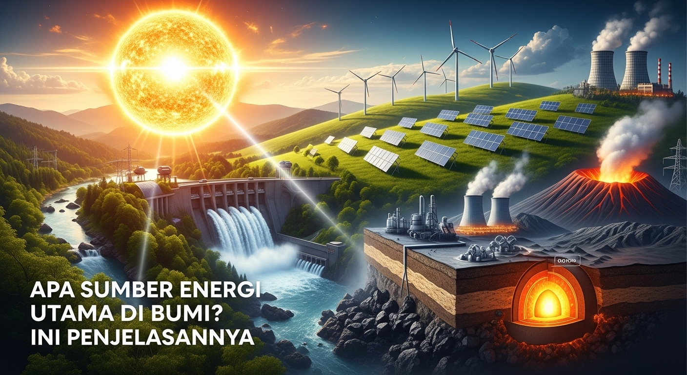 Apa Sumber Energi Utama di Bumi? Ini Penjelasannya