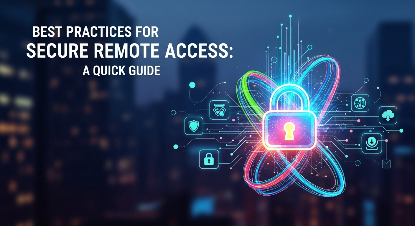 Best Practices for Secure Remote Access: A Quick Guide