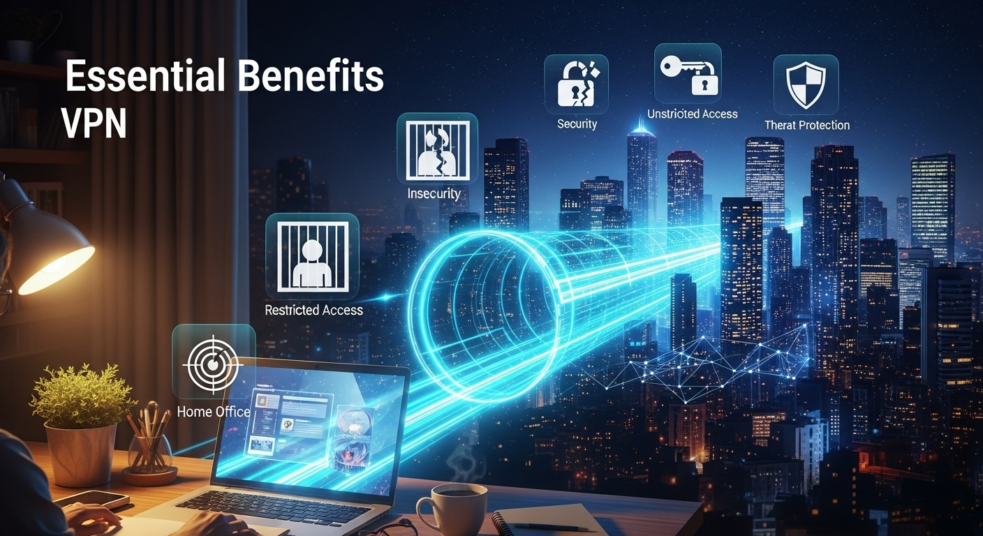 Essential VPN Benefits for a Secure Remote Work Life