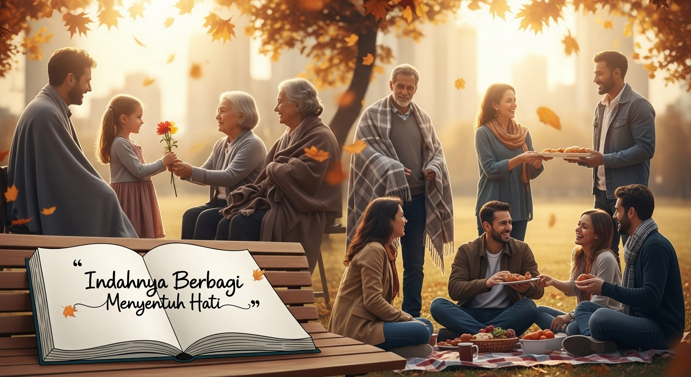 Kutipan Bijak tentang Indahnya Berbagi yang Menyentuh Hati