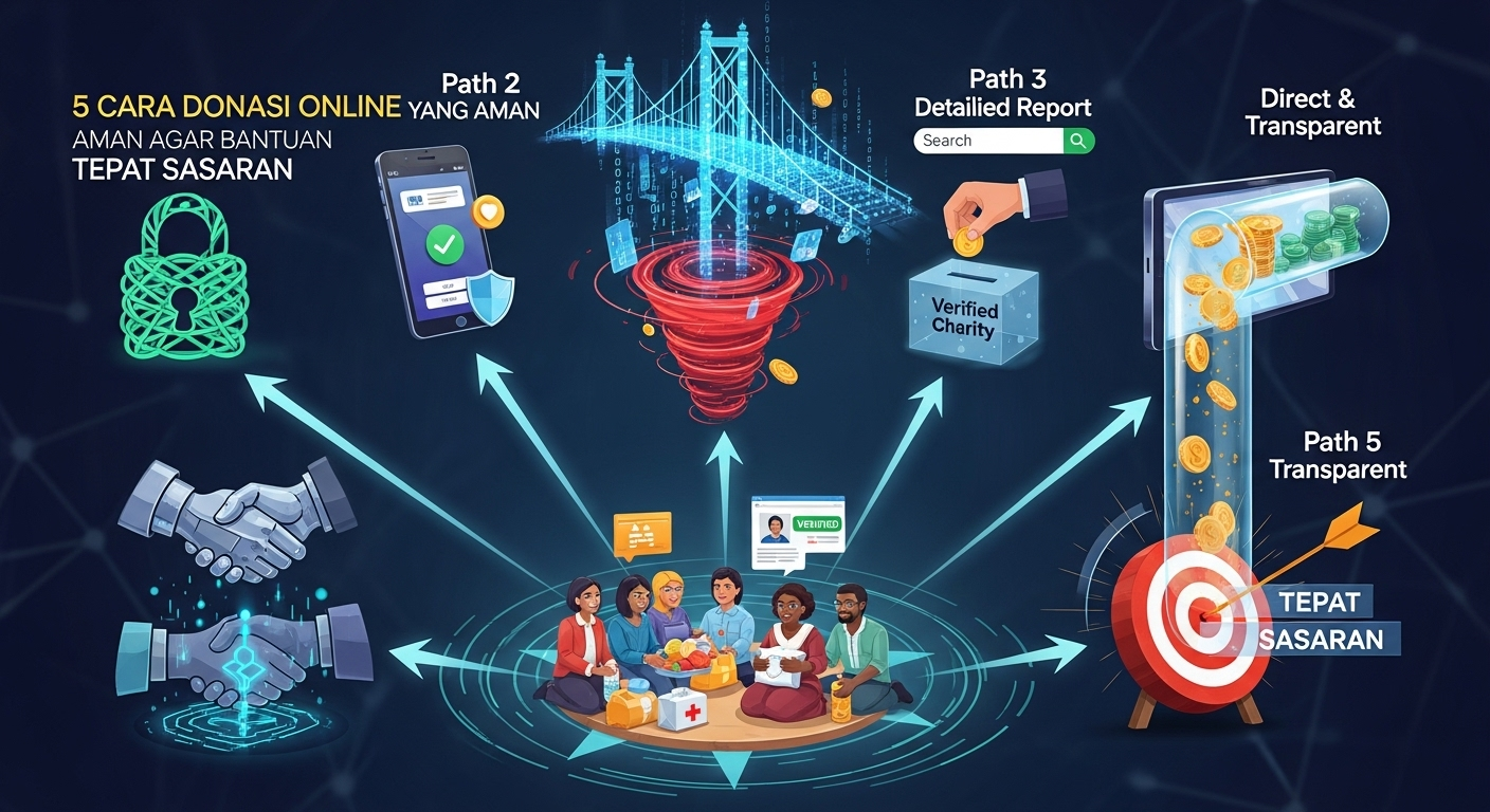 5 Cara Donasi Online yang Aman Agar Bantuan Tepat Sasaran