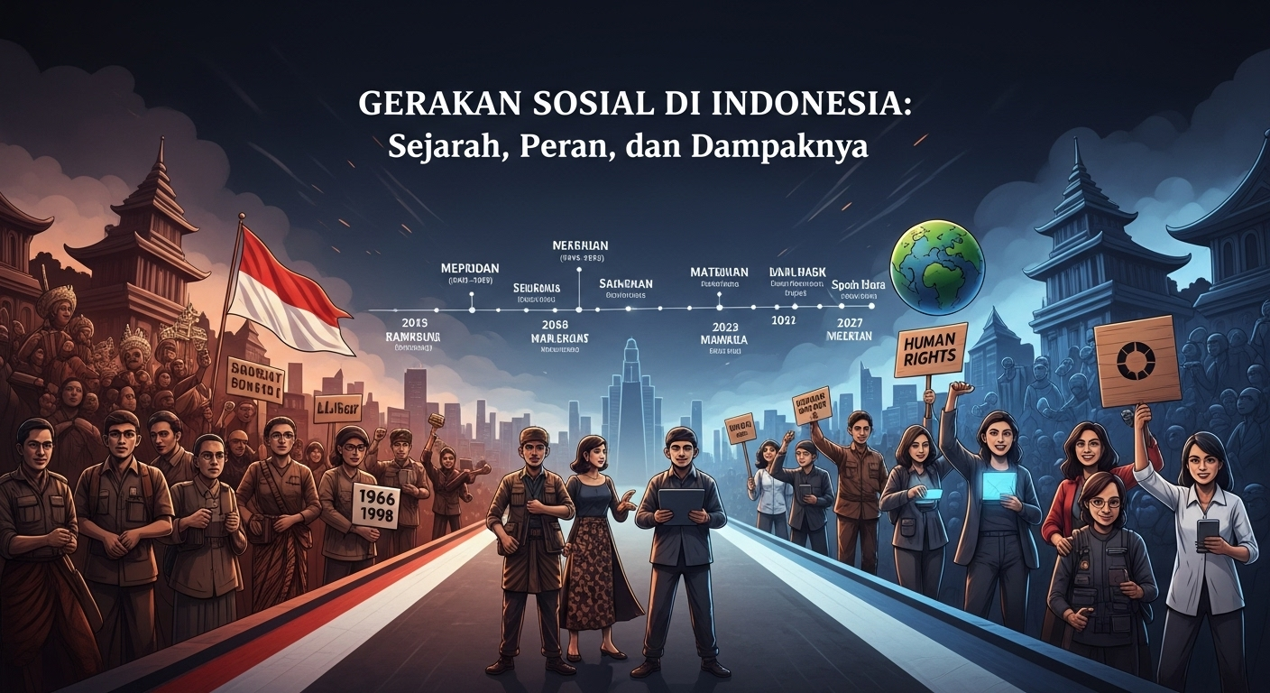 Gerakan Sosial di Indonesia: Sejarah, Peran, dan Dampaknya