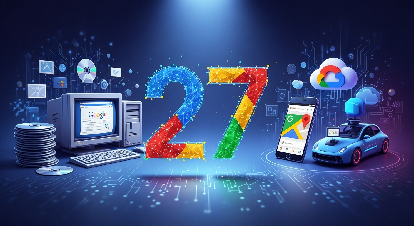 Ulang Tahun ke-27 Google: Kilas Balik Sejarah Raksasa Teknologi