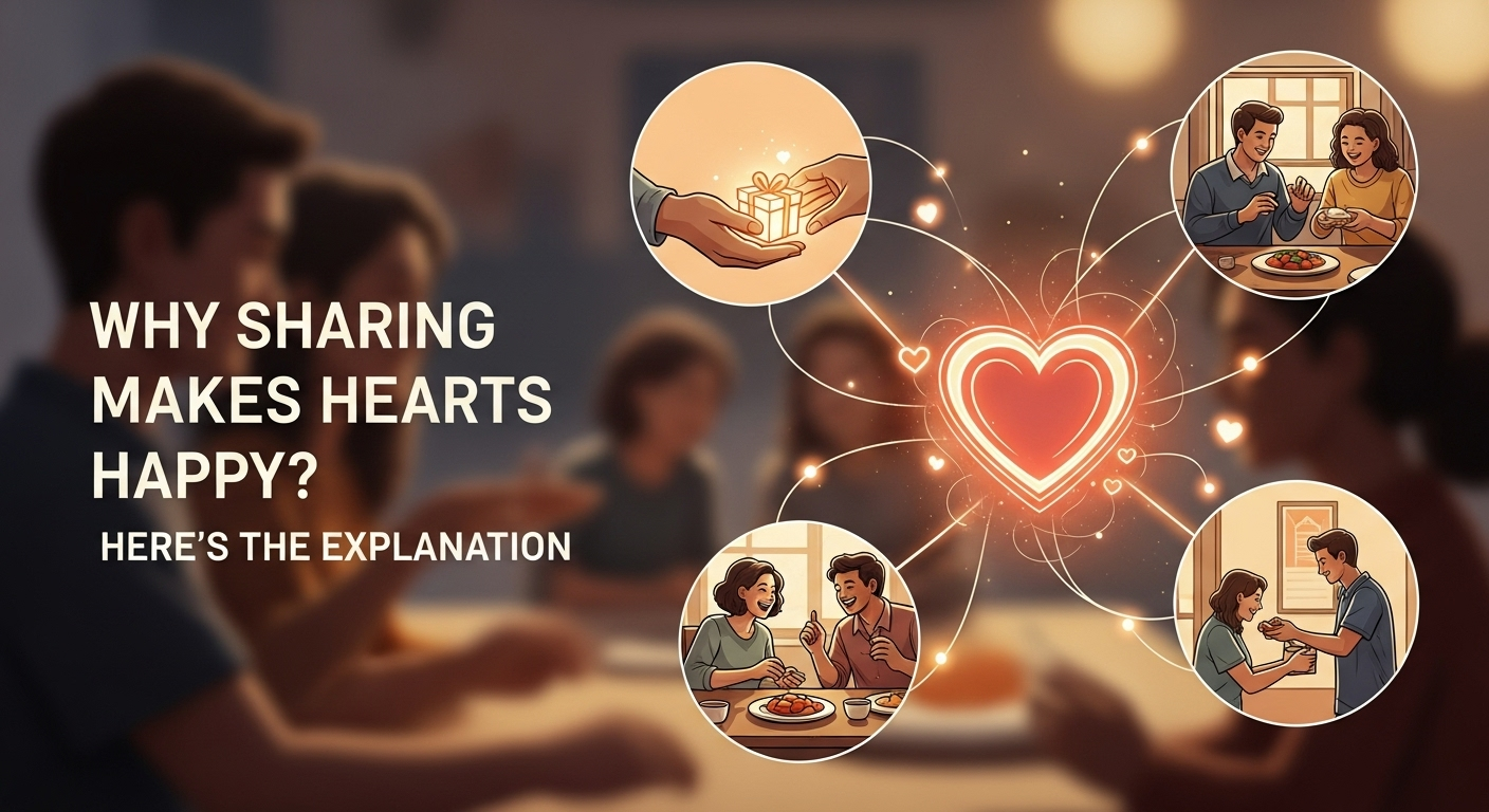 Mengapa Berbagi Membuat Hati Bahagia? Ini Penjelasannya
