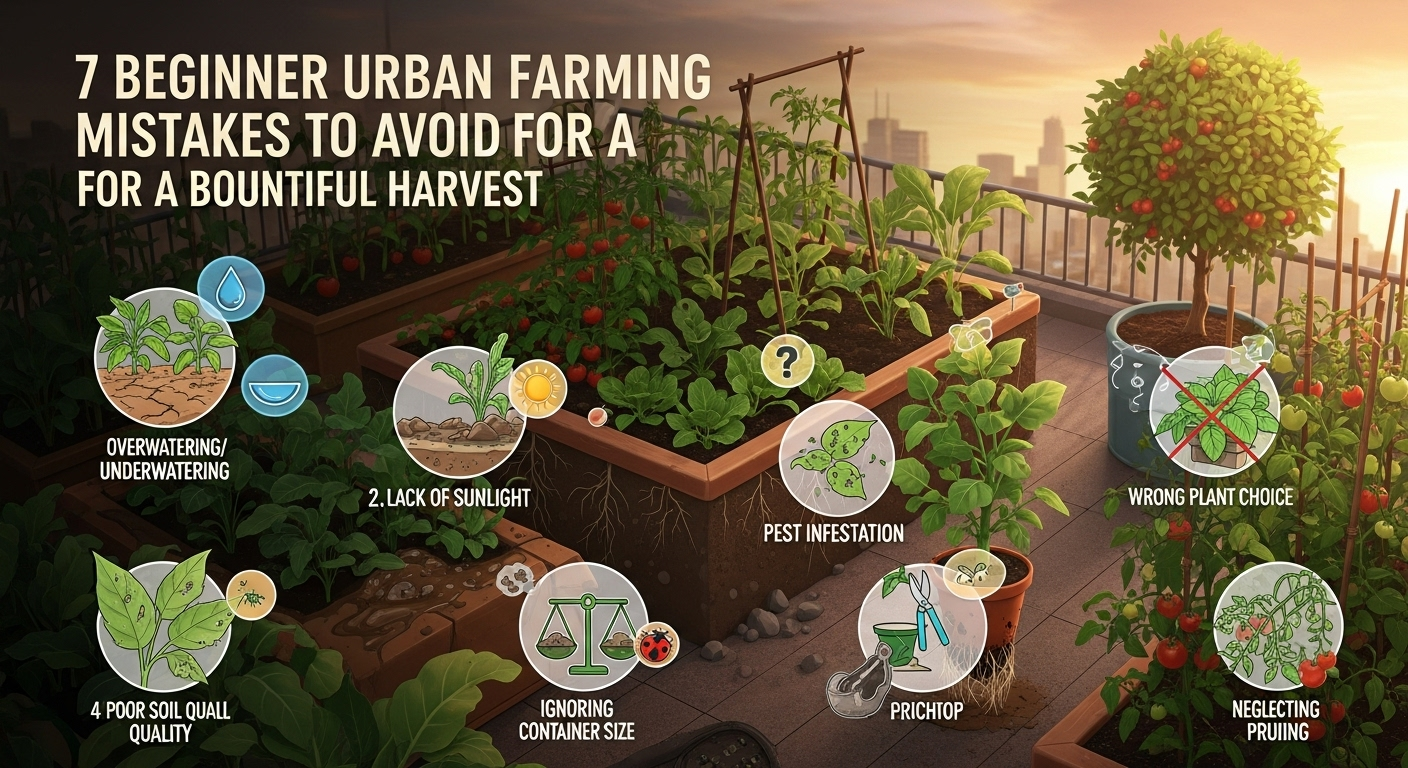 Hindari 7 Kesalahan Urban Farming Pemula Ini Agar Panen