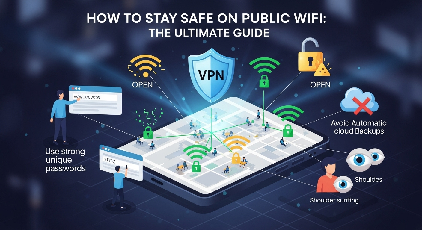 How to Stay Safe on Public WiFi: The Ultimate Guide