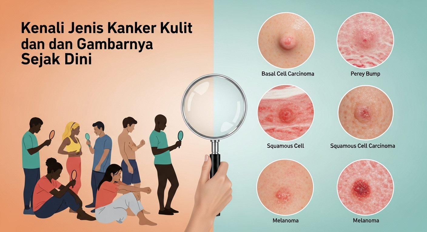 Kenali Jenis Kanker Kulit dan Gambarnya Sejak Dini