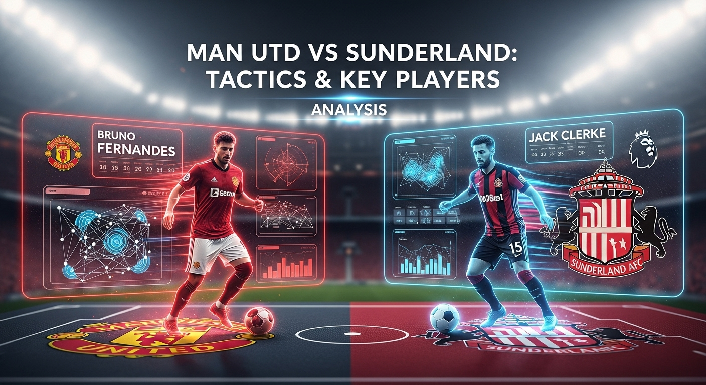 Analisis Man Utd vs Sunderland: Taktik & Pemain Kunci