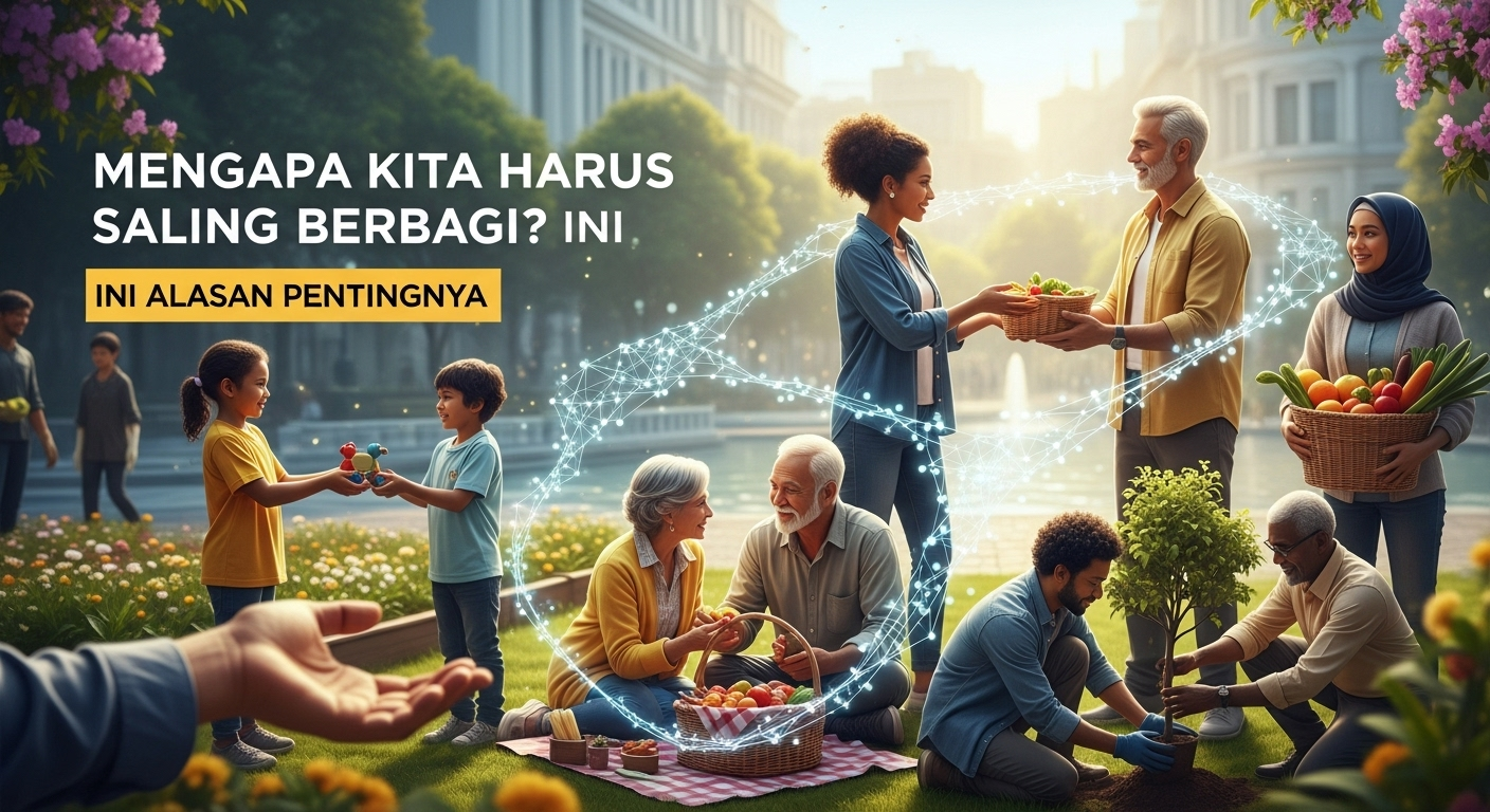 Mengapa Kita Harus Saling Berbagi? Ini Alasan Pentingnya