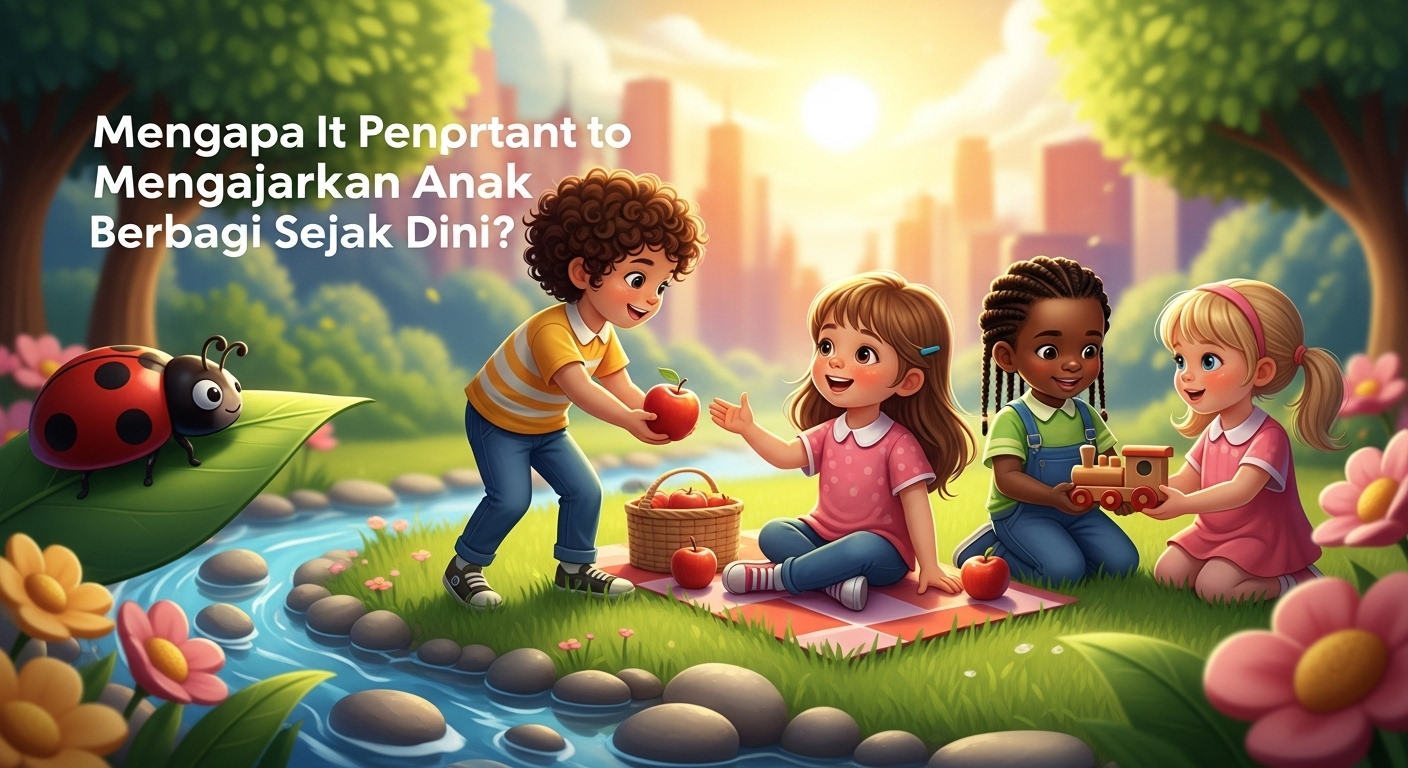 Mengapa Penting Mengajarkan Anak Berbagi Sejak Dini?
