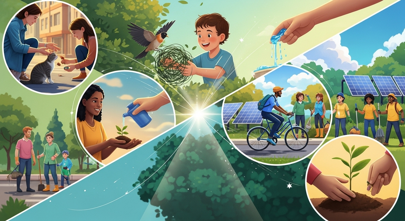 Panduan Kebaikan Terhadap Hewan dan Lingkungan Sehari-hari