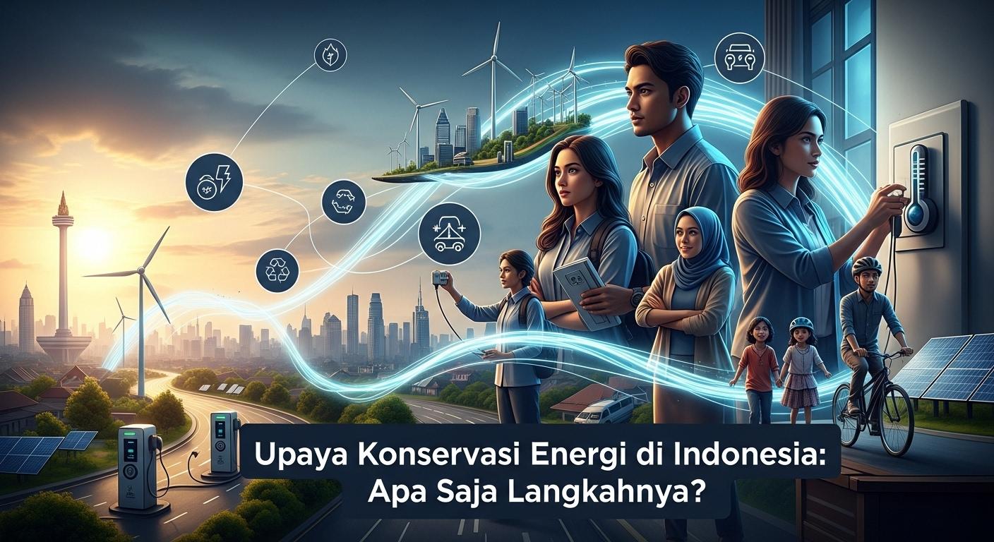 Upaya Konservasi Energi di Indonesia: Apa Saja Langkahnya?