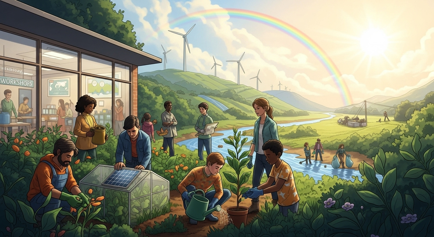 Community-Led Solutions for the Climate Change Crisis