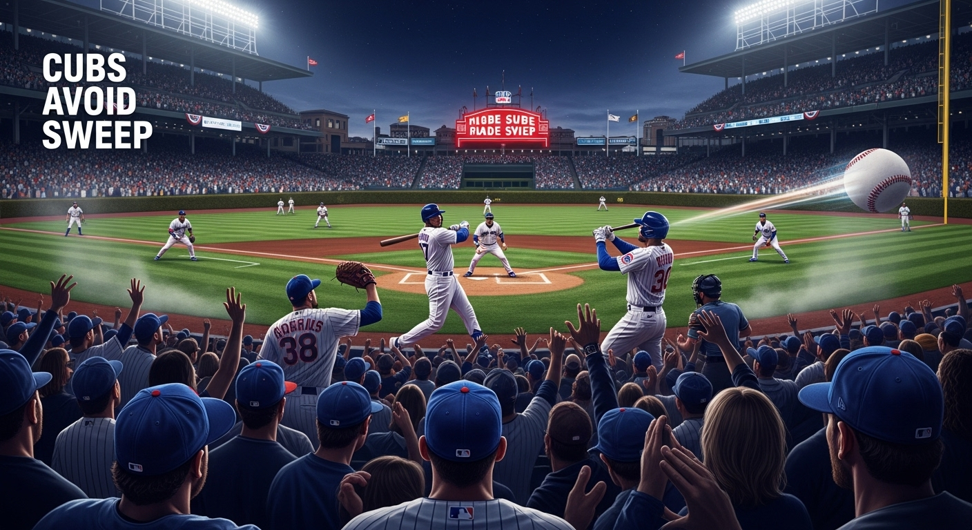 Brewers vs Cubs: Chicago Avoids Sweep in Tense NLDS Game