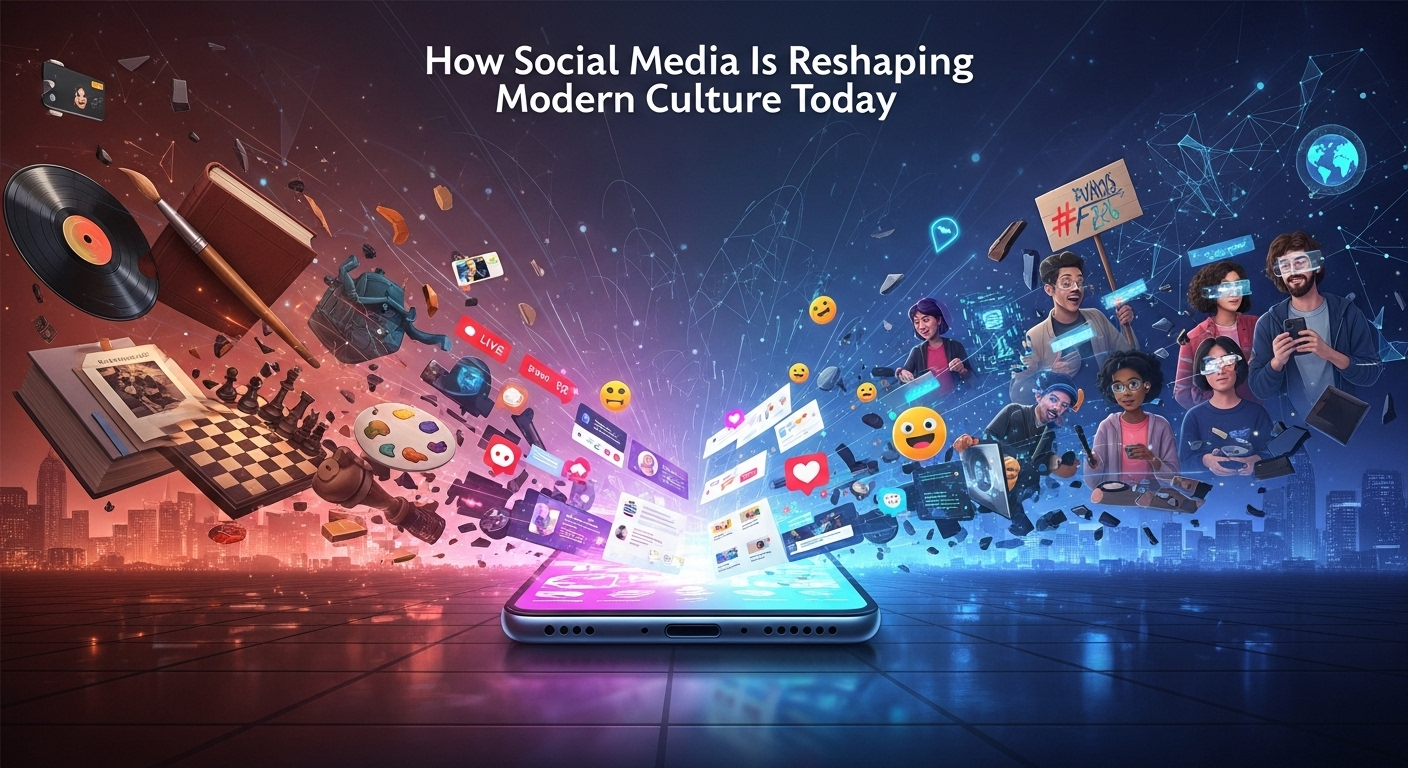How Social Media Is Reshaping Modern Culture Today